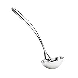 Browne 6 Oz Stainless Steel Serving Ladle - Eclipse Collection
