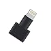 Ankey Lightning Extender Adapter, 8 Pin Dock Extender for Lifeproof Otterbox Cases, Male to 8 Pin Female Charger Adapter for iPhone 5, 5s, 5c, SE, 6, 6S, 7, 7S, 8 Plus, X (Black)