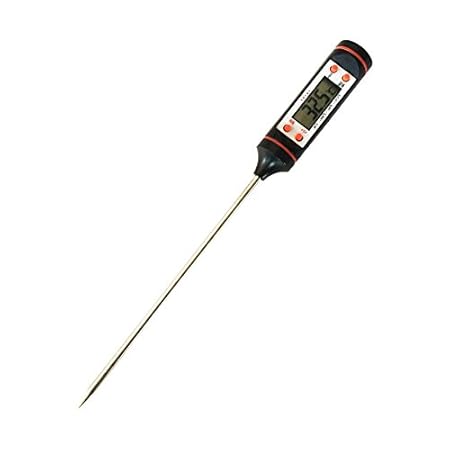 Digital Meat Thermometer Cooking Food Kitchen BBQ Probe Water Milk Oil Liquid Oven Thermometer
