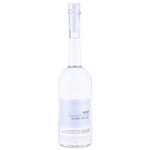 Nehrbaß - 2er Set Obstler aus Äpfeln und Birnen 0,7 Liter - Premium Edelbrand Obstbrand 40% Vol. - Birne & Apfel Schnaps… – Bild 2