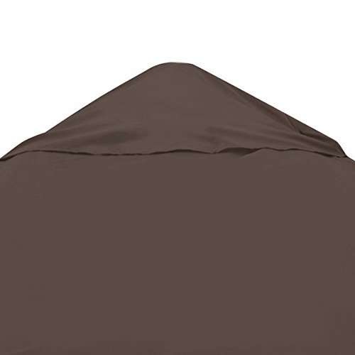 CHIMAERA 10x10 Ft Canopy Gazebo Top Replacement - Coffee Liqueur