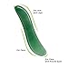 AHIER 3 Pack Jade Scraping Massage Tool, Natural Jade Message Board for Face and Body, Facial Lifting Tool for Lift The Skin, Relax Muscles, Relieve Stress (Green)