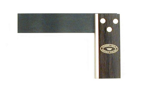 Crown 125 6-Inch Try Square, Rosewood