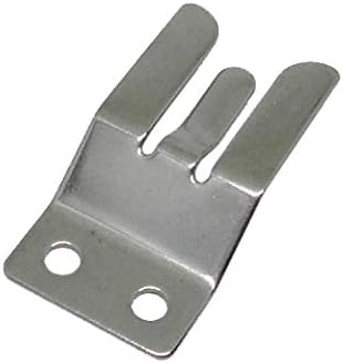 SeaLux Marine Stainless Steel VHF Radio Microphone Clip 1" x 1-7/8"