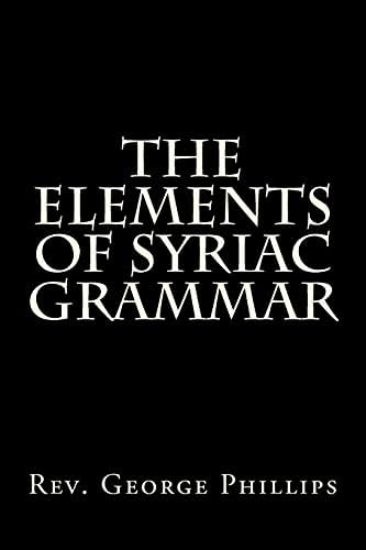 Amazon.com: Compendious Syriac Grammar, with an Appendix