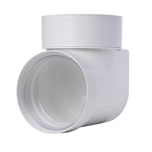 STV-90 Dryer Duct Connector - DIY Easy Dryer Vent Hookup Kit - by Ziggurat Products - //medicalbooks.filipinodoctors.org