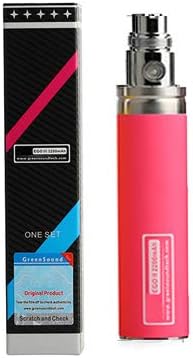 GS Ego II 2200mah Huge Capacity Battery 2015 Edition Ego / 510 E-Shisha E-Cigarette （Pink/Nicotine Free）
