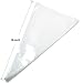 Pridebit Pastry Bag Heavy Duty Disposable Extra Large Cake/Cupcake Decorating Bags 50 Pack Icing Bags 16-Inch