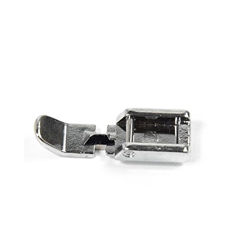 Clip-on Narrow Zipper Sewing Machine Foot Attachment / spare part Sewing Machine Presser Feet for All Low Shank Snap-on Singer Brother Euro-pro Janome White Juki - Thumbnail 4