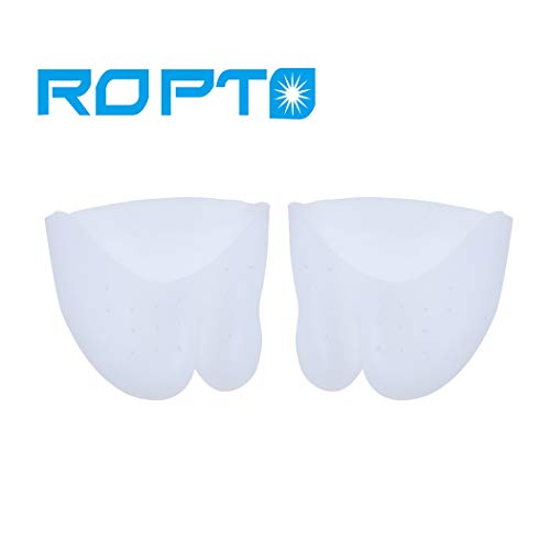 1 Pair Ultra-Soft Silicone Toe Protective Cover Foot Protection Sleeve Toe Pads Gel for Ballet Shoe High Heels Protective Care Tool Metatarsal Pads, Ball of Foot Cushion Blisters Pads - Thumbnail 4