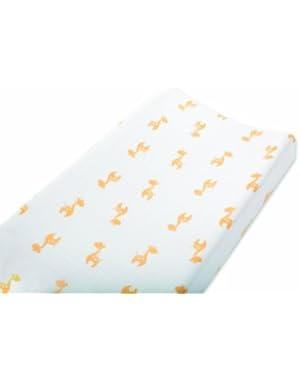 aden by aden + anais Changing Pad Cover, Safari Friends - Giraffe
