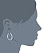 Stainless Steel Womans Hoop Earrings