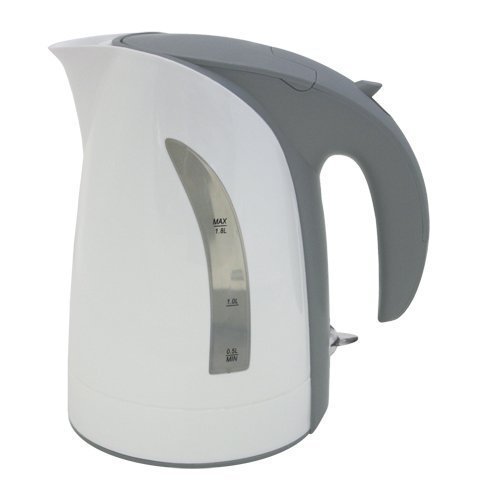 ZUCCOR Milano Cordless Electric Kettle, Boil-Dry Protected, 10 Cup/1.8 L, White