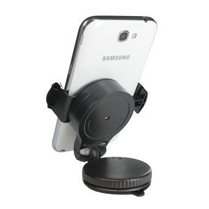 FlyStone Universal 360 WINDSCREENKIT MOUNT Flex Grip Lightweight Windshield Dashboard Car Mount Holder (Black)