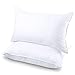 LANGRIA Shredded Memory Foam Pillow Firm for Optimal Orthopedic Support, Removable Washable Bamboo Cover Hypoallergenic Anti-Bacterial CertiPUR-US Certification,Queen Size