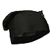 Black Thick Spandex Dreadlock Skull Cap - Thick