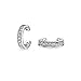 Minimalist Cubic Zirconia Pave CZ Band Cartilage Ear Cuffs Clip Wrap Helix Earrings For Women .925 Sterling Silver
