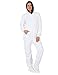Footed Pajamas - In The Clouds Adult Hoodie Chenille One Piece - Adult - Small Plus/Wide (Fits 5'3-5'6