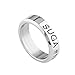Bosunshine Kpop BTS Bangtan Boys WANNA ONE Member Accessories Titanium Birthday Ring Necklace (bts)