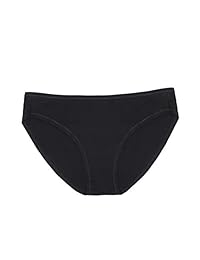 Pantalón de bikini de algodón y modal elástico para mujer, 5 unidades