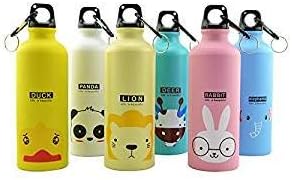 Hemasa Stainless Steel Cute Rabbit Leak Proof School Water(500 ml) Bottle For Kids/Office/Cycling/Out Side