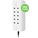Belkin Rockstar 10 Port Usb Charging Station Power Strip - Experience Fast Charging With Power Supply Of 2.4amp/Port - Space Saver Usb Multiport Charger Designed For Desktop & Bedroom Organization