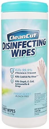 Clean Cut Disinfecting Wipes, Fresh Scent, 35 Wet Wipes, 6-Pack, Kills 99.9% of Bacteria, Multi-Surface Cleani