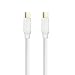 Cable Matters 4K Mini DisplayPort to Mini DisplayPort Cable in White 6 Feet - Not a Replacement for Thunderbolt Cable, Not Compatible with iMac, Not Support Target Display Mode