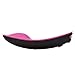 OhMiBod Club Vibe 2.0H Wearable Panty Vibrator, Couple Sex Toys, Wireless Remote Control Virator with 2 Play Modes, Adult Toys for Home, Club, and Party, Sexy Toys - Pink/Black