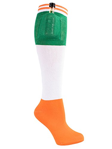 Tipsy ElvesSt Patricks Knee High Socks for Women - Comfy St Paddys Day Womens Long Tube Socks - Cute Patterns and Designs