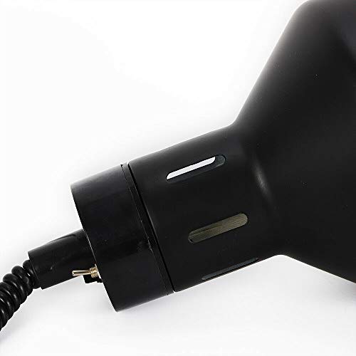 Food Warmer Lamp, 220V 250W Commercial Food Heat Lamp Warmer for Buffet Food Court Restaurant - Black (US Shipping) - Thumbnail 5