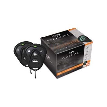 Avital 4105L 1-Way Remote Start System with 4-Button Remote