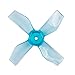 Racingirl 16pcs Gemfan 31mm 4-Blade Props 1220 with 1.0mm Shaft Propeller for 69mm Micro Drone FPV Racing Quadcopter