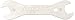 Park Tool DCW-4 Double Ended Cone Wrench (13mm and 15mm)