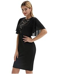 Vestido de encaje floral para mujer