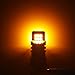 AUXITO Amber Yellow 3157 3156 4157NA LED Bulb with High Bright 2835 LED Chips 3057 4057 4157 Light Replacement for Turn Signal Lights Blinker Lights(Pack of 2)
