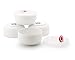 Ceramic Bowls (Set of 4 x 16oz Bowls) – Fun Design Assorted Sizes of China Bowl – Dishwasher & Microwave Safe Ceramic Bowl Set – Easy to Clean Kitchen Bowls Set - Mix Match Dishes Ceramic Houseware