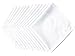 LACS Men's Solid White Cotton Handkerchiefs Pack