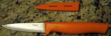 Tupperware Paring Knife with Sheath Red 7020069878 Book Cover
