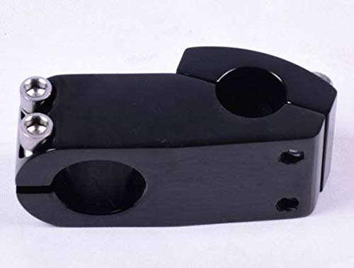 CarbonEnmy Aluminium BMX Stem 50 mm Length 1 1/8 Inch 22.2 mm Bicycle Handlebar Stem Black
