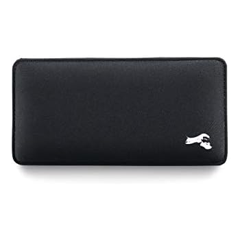 Glorious Gaming Mouse Wrist Pad/Rest - Black - Stitched Edges, Ergonomic, Foam Interior | 8x4 inches/13mm Thick (GW-M) Mouse Wrist Pad (Black)