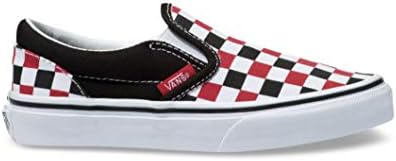 vans red and black checkerboard