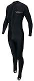 Ubestyle Lycra Full Body Sports Skins - Diving Snorkeling Swimming & Running Exercising (Black, XL)