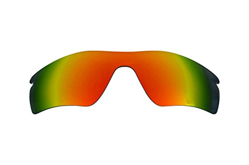 Best SEEK OPTICS Replacement Lenses Oakley RADAR PITCH - Polarized Fire Red