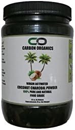 Activated Coconut Charcoal Powder - Food Grade - Used for Teeth Whitening, Detoxification, Beauty Masks / Scrubs, Etc. - 100% All Natural - Vegan