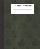 Composition Notebook: Vintage Fantasy Beasts And Pretty Things Pattern College Ruled Notebook Lined School Journal