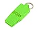 ACME Genuine Professional Quality BPA Free Plastic No. 636 Tornado AIRFAST Whistle, Slimline, Small Sized, High-Pitch, pealess, 122 dBA, Designed and Made in The UK. Day Glow Green