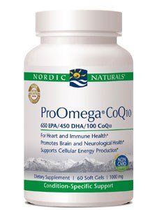 Nordic Naturals ProOmega CoQ10 1000 mg - 60 Soft Gels