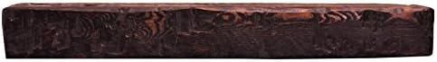 Dogberry Collections Solid Timber Mantel Fireplace Shelf, 60", Mahogany