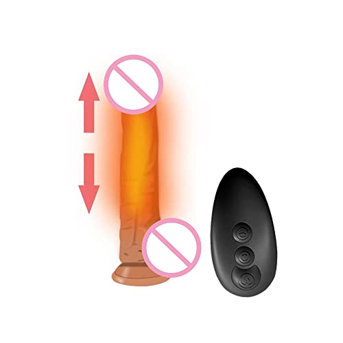 Thrusting Dildo Vibrator with Vibrating and Heating Realistic Vibrating Dildo with Big Size 8.7 inch for Women Sex Toy Silicone Clit Stimulator Clitoris Vagina Stimulation